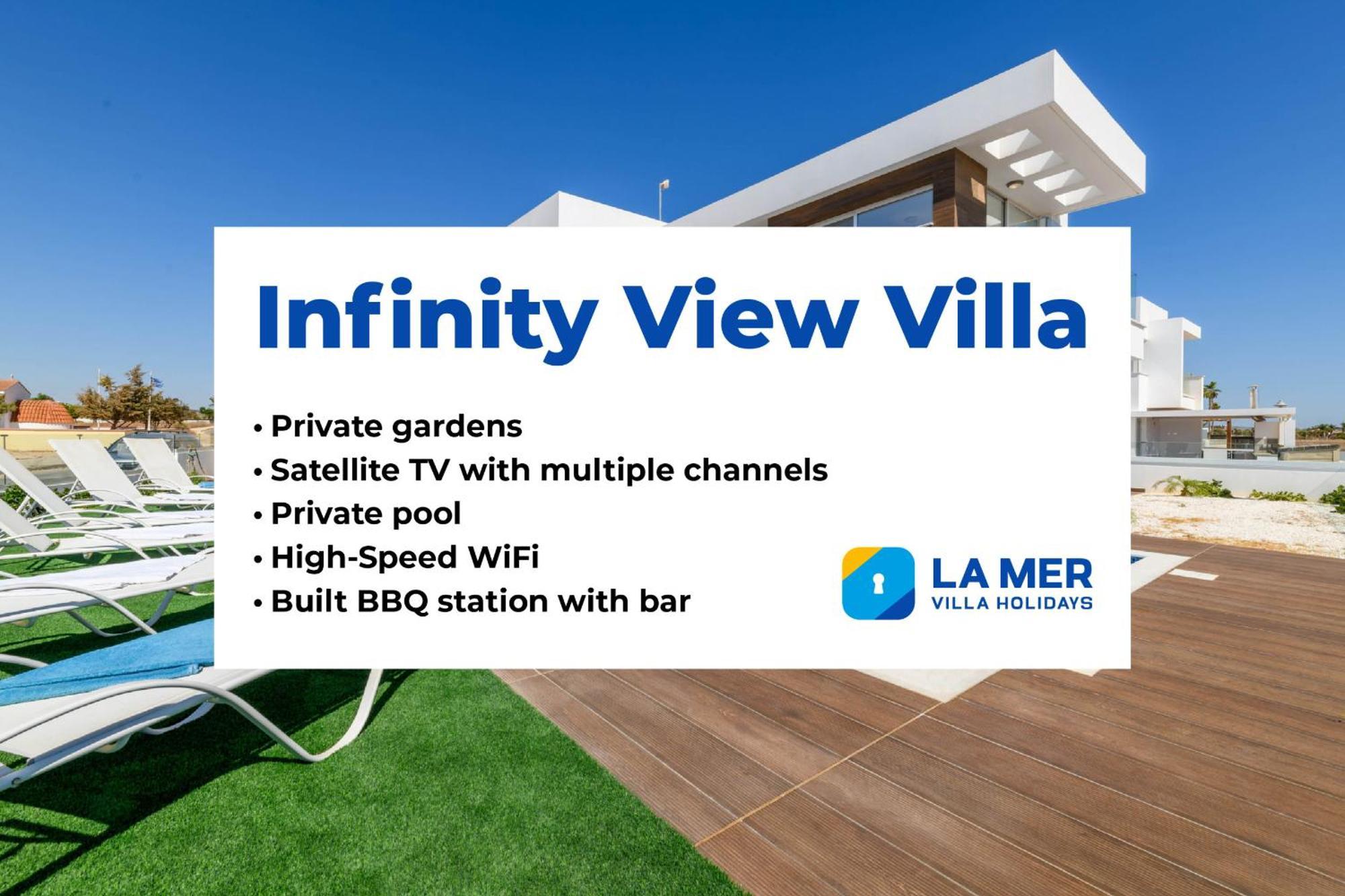 Infinity View Villa Ayia Napa Exterior foto